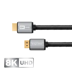 Kabel HDMI-HDMI 2.1 8K 3 m Kruger&Matz