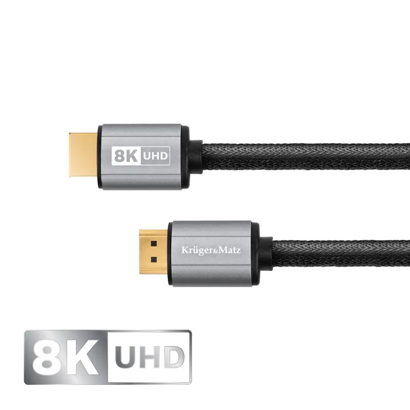 Kabel HDMI-HDMI 2.1 8K 3 m Kruger&Matz Kabel HDMI-HDMI 2.1 8K 3 m Kruger&Matz