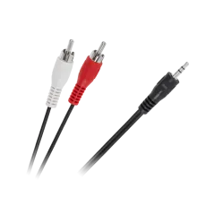 Kabel JACK 3,5 - 2 x RCA 1,2m