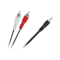 Kabel JACK 3,5 - 2 x RCA 1,2m
