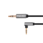 Kabel jack 3.5 wtyk kątowy stereo - 3.5 wtyk stereo 1.8m Kruger&Matz Basic Kabel jack 3.5 wtyk kątowy stereo - 3.5 wtyk stereo 1.8m Kruger&Matz Basic