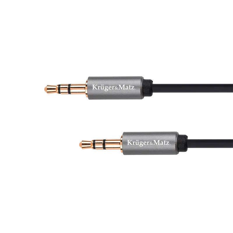 Kabel jack 3.5 wtyk stereo - 3.5 wtyk stereo 1m Kruger&Matz Basic Kabel jack 3.5 wtyk stereo - 3.5 wtyk stereo 1m Kruger&Matz Basic
