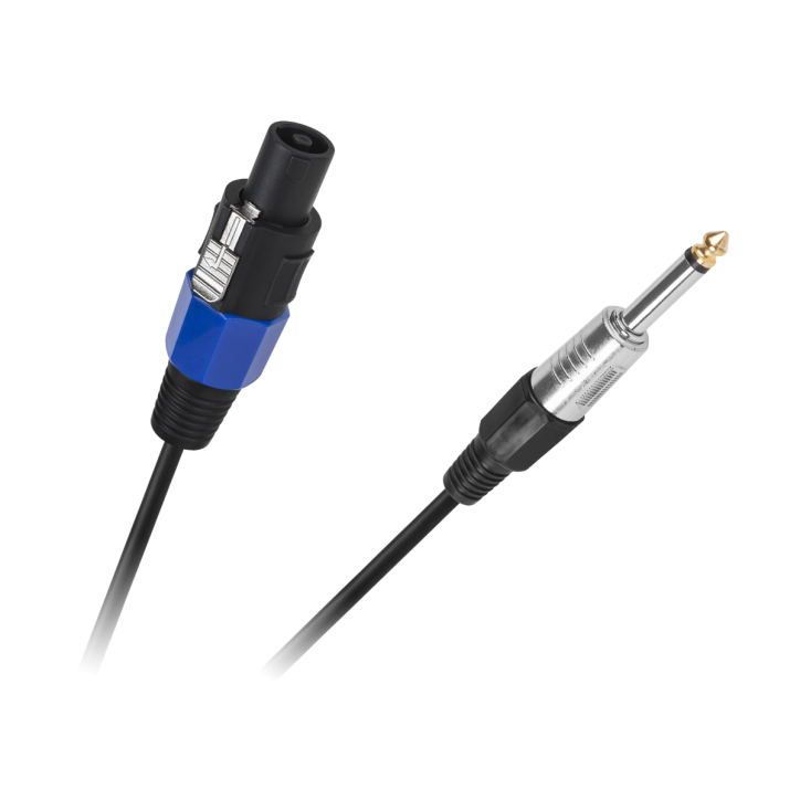 Kabel JACK 6,3 wtyk- STC wtyk 10m HQ Kabel JACK 6,3 wtyk- STC wtyk 10m HQ