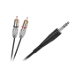 Kabel JACK 6.3 stereo - 2RCA 1.8m Kabel JACK 6.3 stereo - 2RCA 1.8m