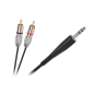 Kabel JACK 6.3 stereo - 2RCA 3m Kabel JACK 6.3 stereo - 2RCA 3m