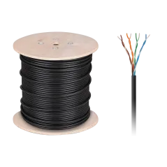 Kabel komputerowy miedziany - skrętka UTPCat5e + żel