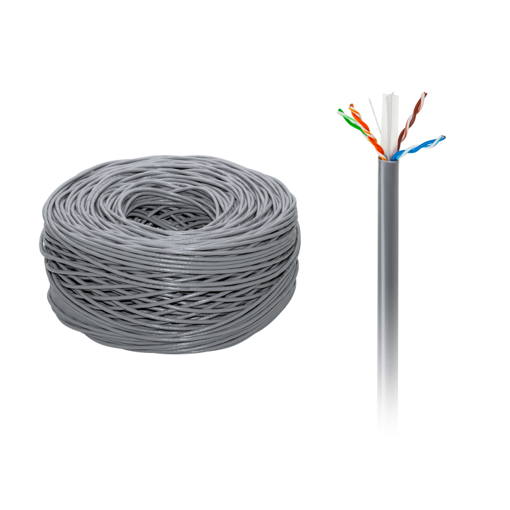 Kabel komputerowy miedziany - skrętka UTPCat6e Cabletech Kabel komputerowy miedziany - skrętka UTPCat6e Cabletech