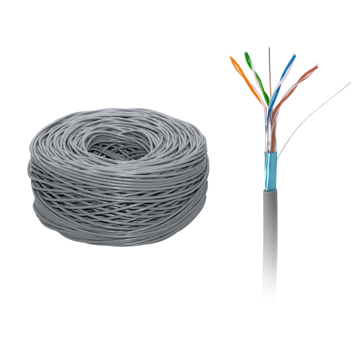 Kabel komputerowy skrętka FTP 4x2/0.5CCA Kabel komputerowy skrętka FTP 4x2/0.5CCA