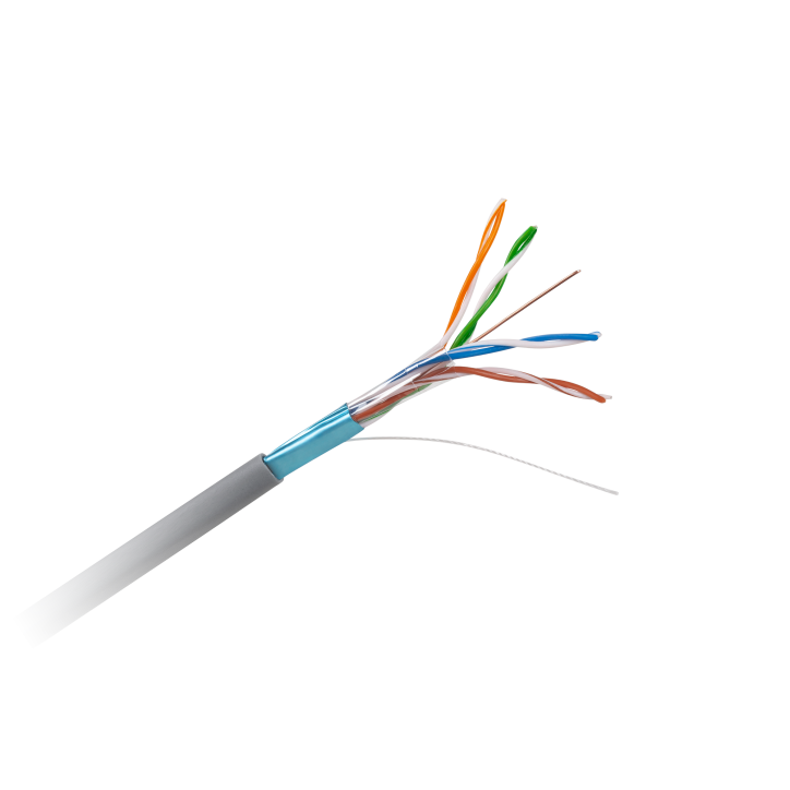 Kabel komputerowy skrętka FTP 4x2/0.5CCA Kabel komputerowy skrętka FTP 4x2/0.5CCA