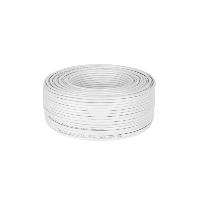 Kabel koncentryczny 3c 2v biały Kabel koncentryczny 3c 2v biały