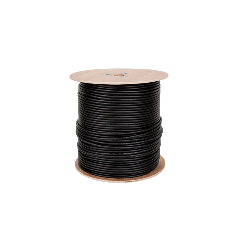 Kabel koncentryczny F690 BV+ŻEL CZARNY 305m Kabel koncentryczny F690 BV+ŻEL CZARNY 305m