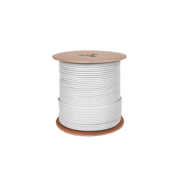 Kabel koncentryczny F690BV A biały szpula 305m Kabel koncentryczny F690BV A biały szpula 305m