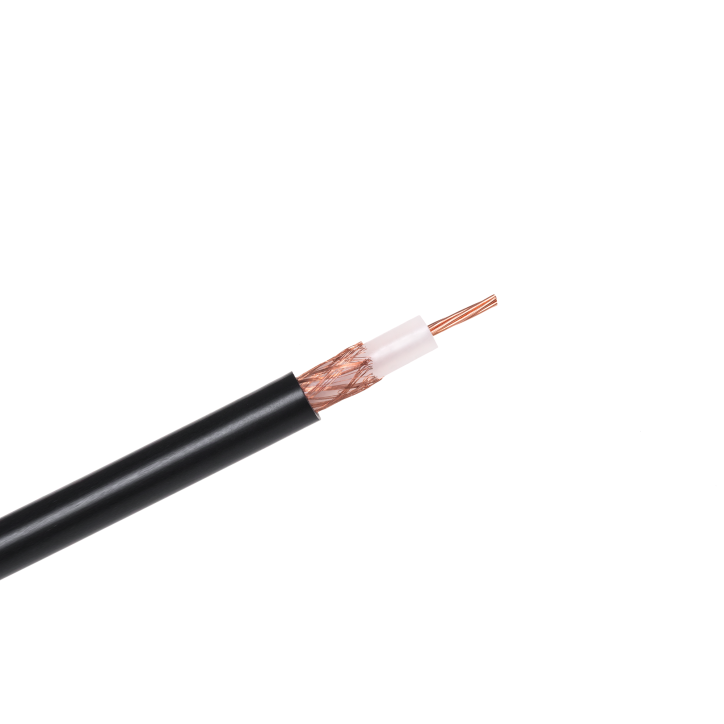 Kabel koncentryczny H1000 50 Ohm 100m czarny Kabel koncentryczny H1000 50 Ohm 100m czarny