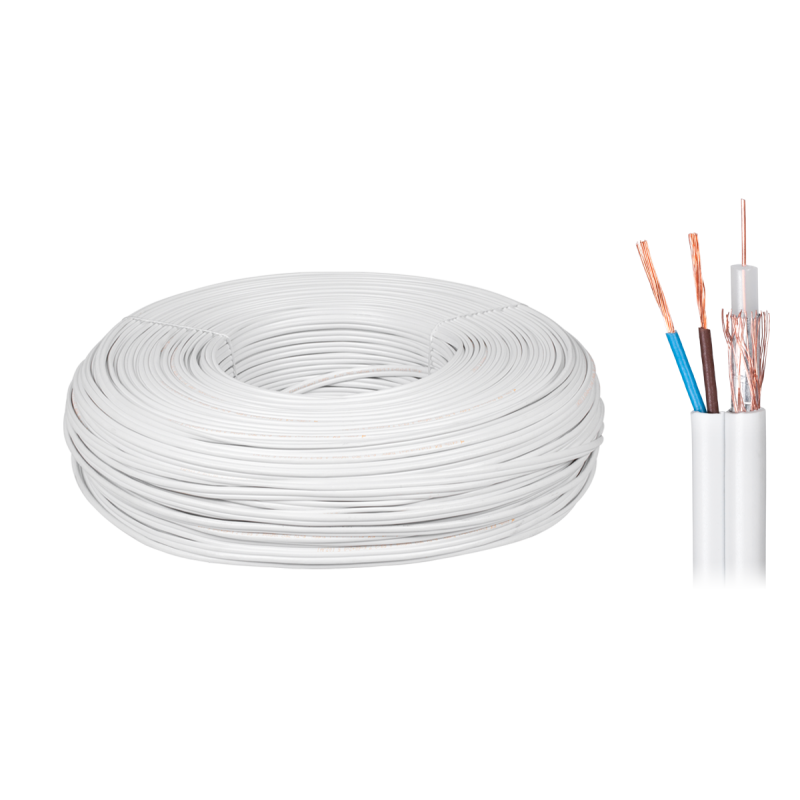 Kabel koncentryczny YWDXek 75-0.59/3.7 K-60 + 2x0,5mm 100m