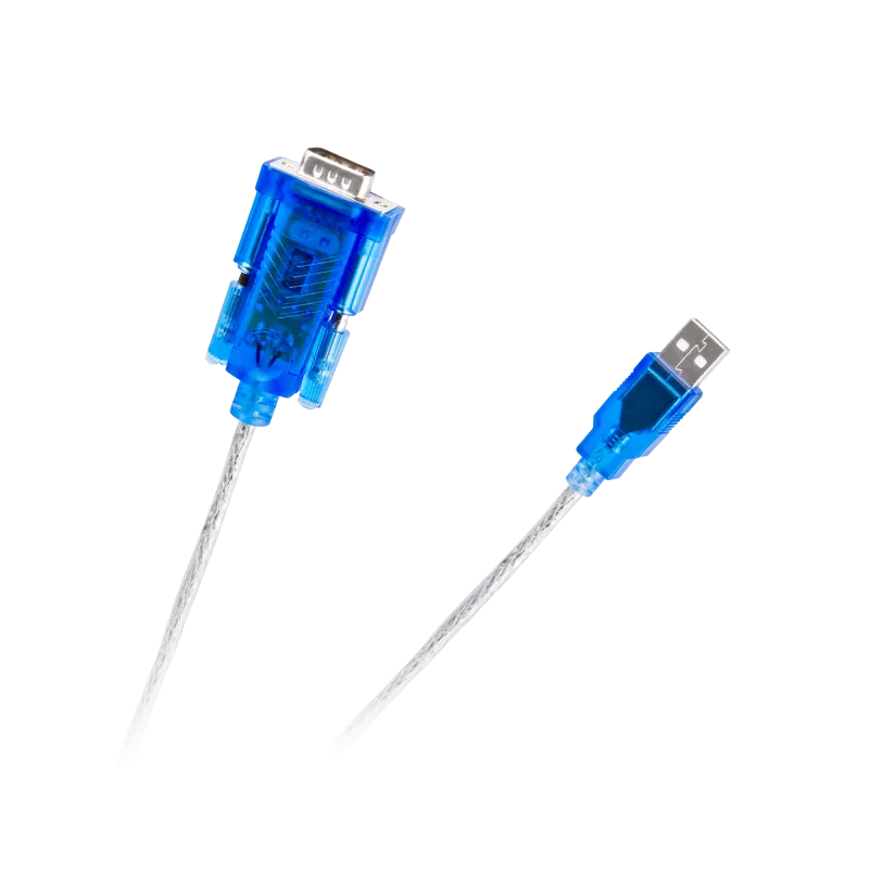 Kabel konwerter USB 2.0 - RS232 (DB9M)