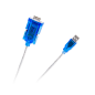Kabel konwerter USB 2.0 - RS232 (DB9M) Kabel konwerter USB 2.0 - RS232 (DB9M)