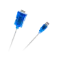 Kabel konwerter USB 2.0 - RS232 (DB9M)