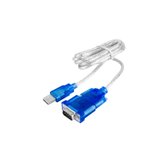 Kabel konwerter USB 2.0 - RS232 (DB9M)