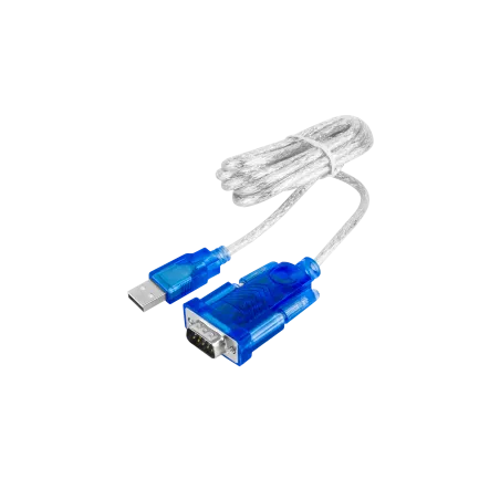 Kabel konwerter USB 2.0 - RS232 (DB9M)