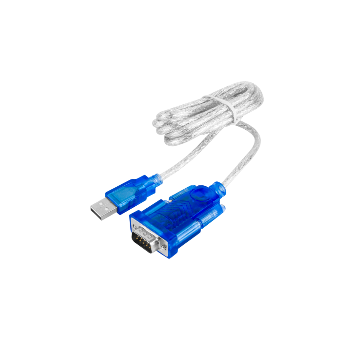 Kabel konwerter USB 2.0 - RS232 (DB9M) Kabel konwerter USB 2.0 - RS232 (DB9M)