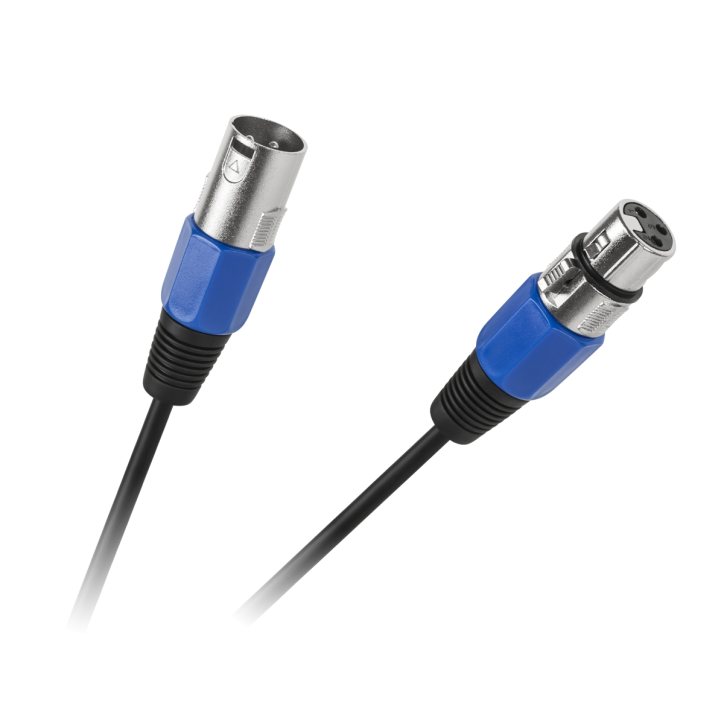 Kabel mikrofonowy gniazdo CANON-wtyk CANON 10m Kabel mikrofonowy gniazdo CANON-wtyk CANON 10m