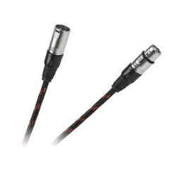 Kabel mikrofonowy gniazdo CANON-wtyk CANON 5m
