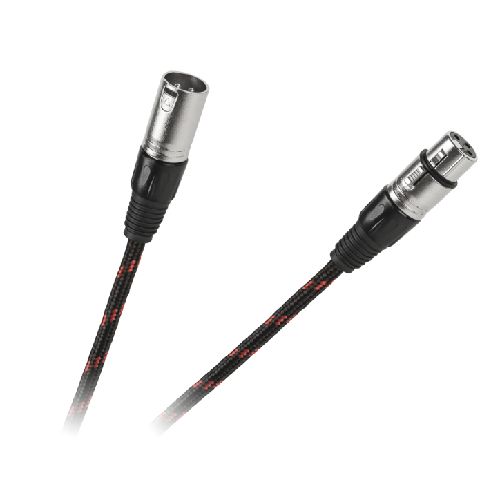 Kabel mikrofonowy gniazdo CANON-wtyk CANON 5m Kabel mikrofonowy gniazdo CANON-wtyk CANON 5m