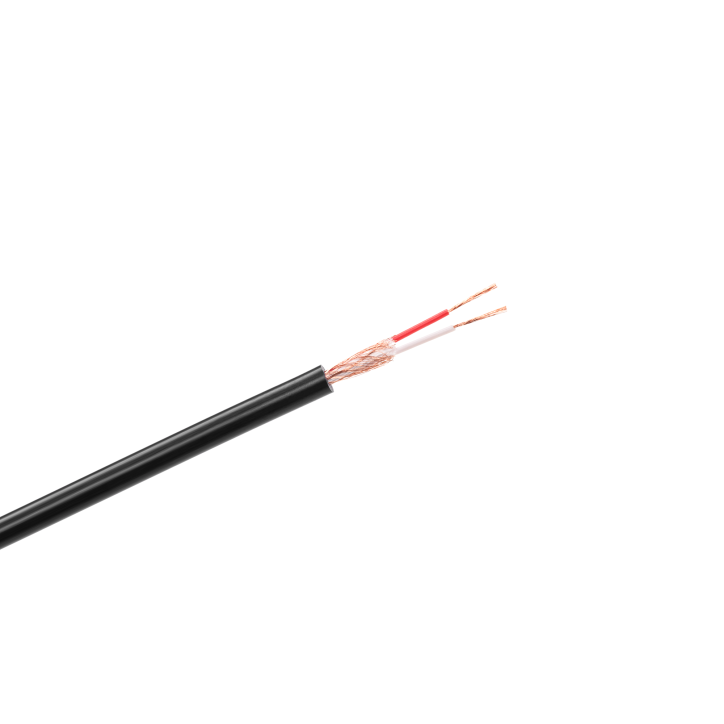 Kabel mikrofonowy stereo 6mm czarny Kabel mikrofonowy stereo 6mm czarny