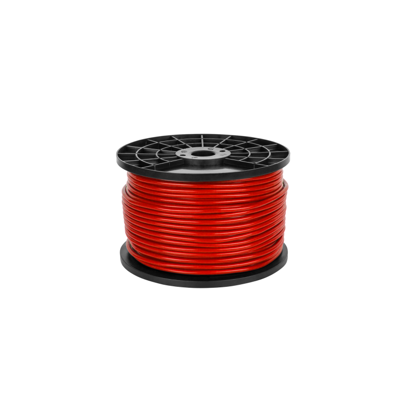 Kabel mikrofonowy stereo 6mm czerwony