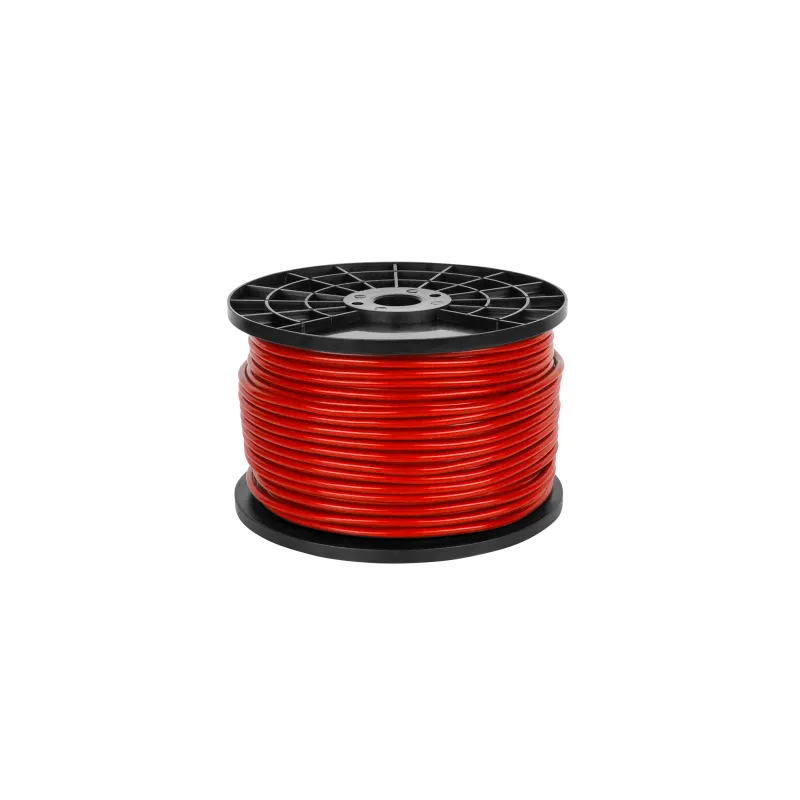 Kabel mikrofonowy stereo 6mm czerwony
