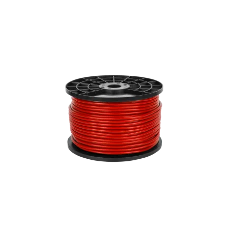 Kabel mikrofonowy stereo 6mm czerwony