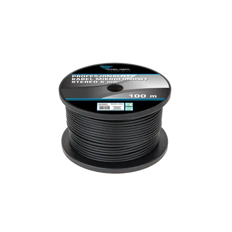 Kabel mikrofonowy stereo 6mm profesjonalny