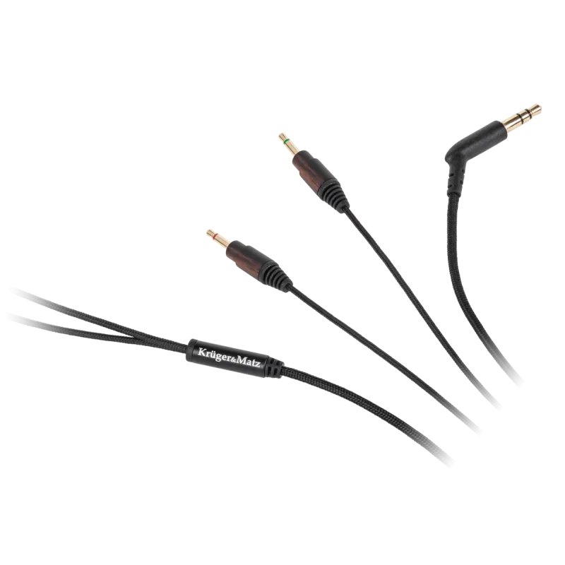 Kabel nylonowy do słuchawek Kruger&Matz