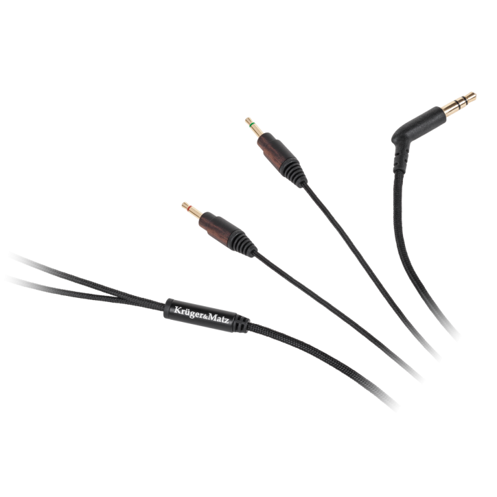 Kabel nylonowy do słuchawek Kruger&Matz Kabel nylonowy do słuchawek Kruger&Matz