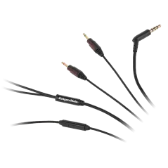 Kabel nylonowy z mikrofonem do słuchawek Kruger&Matz