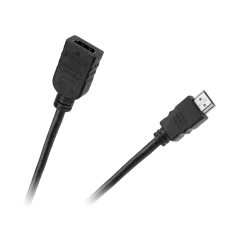Kabel połączeniowy HDMI wtyk - HDMI gniazdo 0.5m