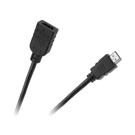 Kabel połączeniowy HDMI wtyk - HDMI gniazdo 0.5m