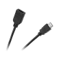 Kabel połączeniowy HDMI wtyk - HDMI gniazdo 0.5m