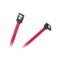 Kabel SATA wtyk prosty - wtyk kątowy 0.5m