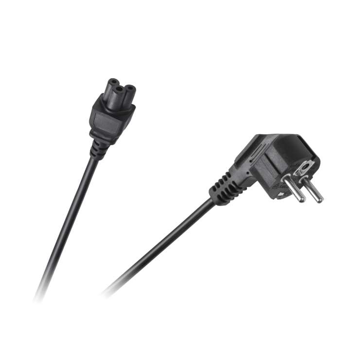 Kabel sieciowy do laptopa (koniczynka) 1.5m Cabletech Eco-Line Kabel sieciowy do laptopa (koniczynka) 1.5m Cabletech Eco-Line