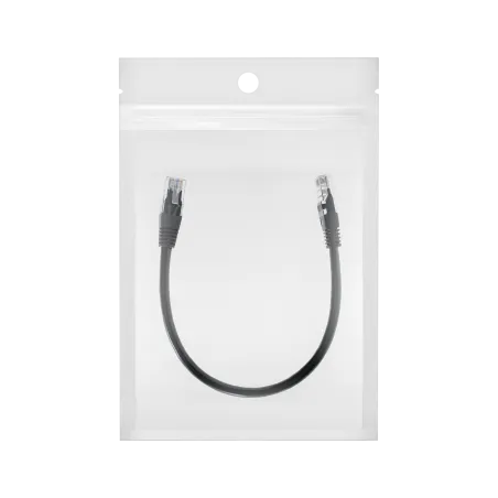 Kabel sieciowy Patchcord UTP CAT.6 wtyk - wtyk 0,25m