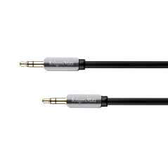 Kabel stereo jack 3.5 wtyk - wtyk 1.5m Kruger&Matz kabel sprężynka