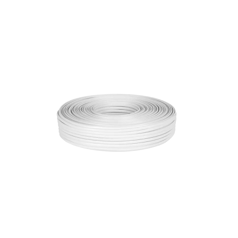 Kabel telefoniczny 2C biały 100m Kabel telefoniczny 2C biały 100m