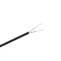 Kabel telefoniczny 2C czarny 100m Kabel telefoniczny 2C czarny 100m