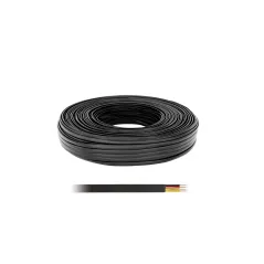 Kabel telefoniczny 4C czarny 100 LXK512
