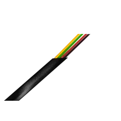 Kabel telefoniczny 4C czarny 100m
