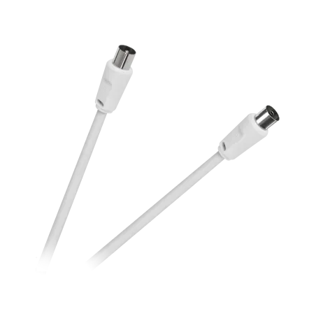 Kabel TV - VIDEO biały 1,5m