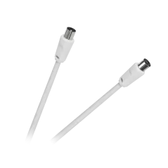 Kabel TV - VIDEO biały 10m