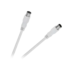Kabel TV - VIDEO biały 15m