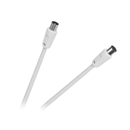 Kabel TV - VIDEO biały 5,0m